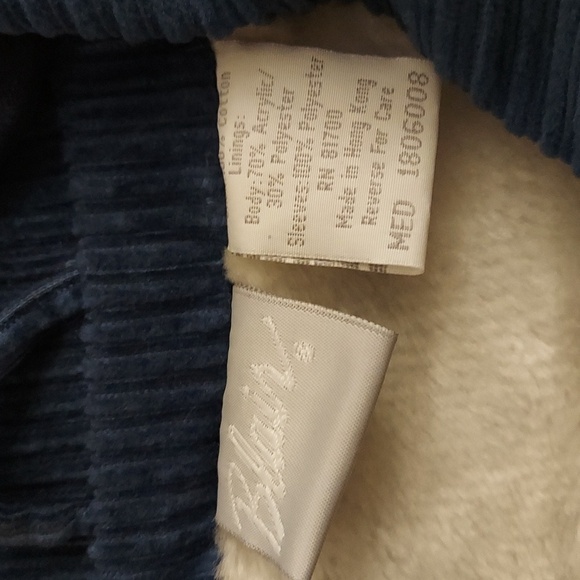 BLAIR Teal Blue Button Down Faux Fur Lined Corduroy Jacket - Picture 2 of 16